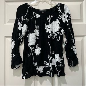 NWT INC International Concepts 3/4 Sleeve Blouse - L